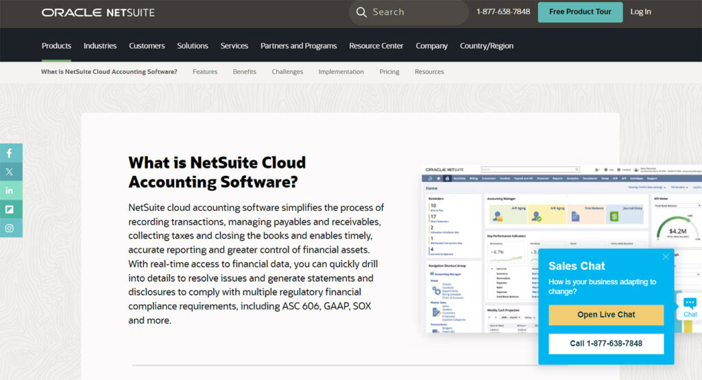 3. Netsuite Accounting Software Review: What Netsuite Accounting Software Offers